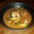 Crevettes curry rouge